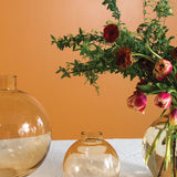 Belly Orange Vase