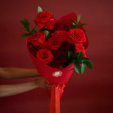 24 Rose Wrapped Bouquet