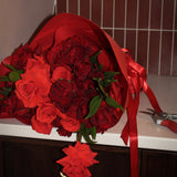 48 Rose Wrapped Bouquet