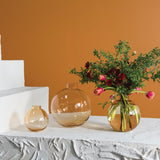 Belly Orange Vase