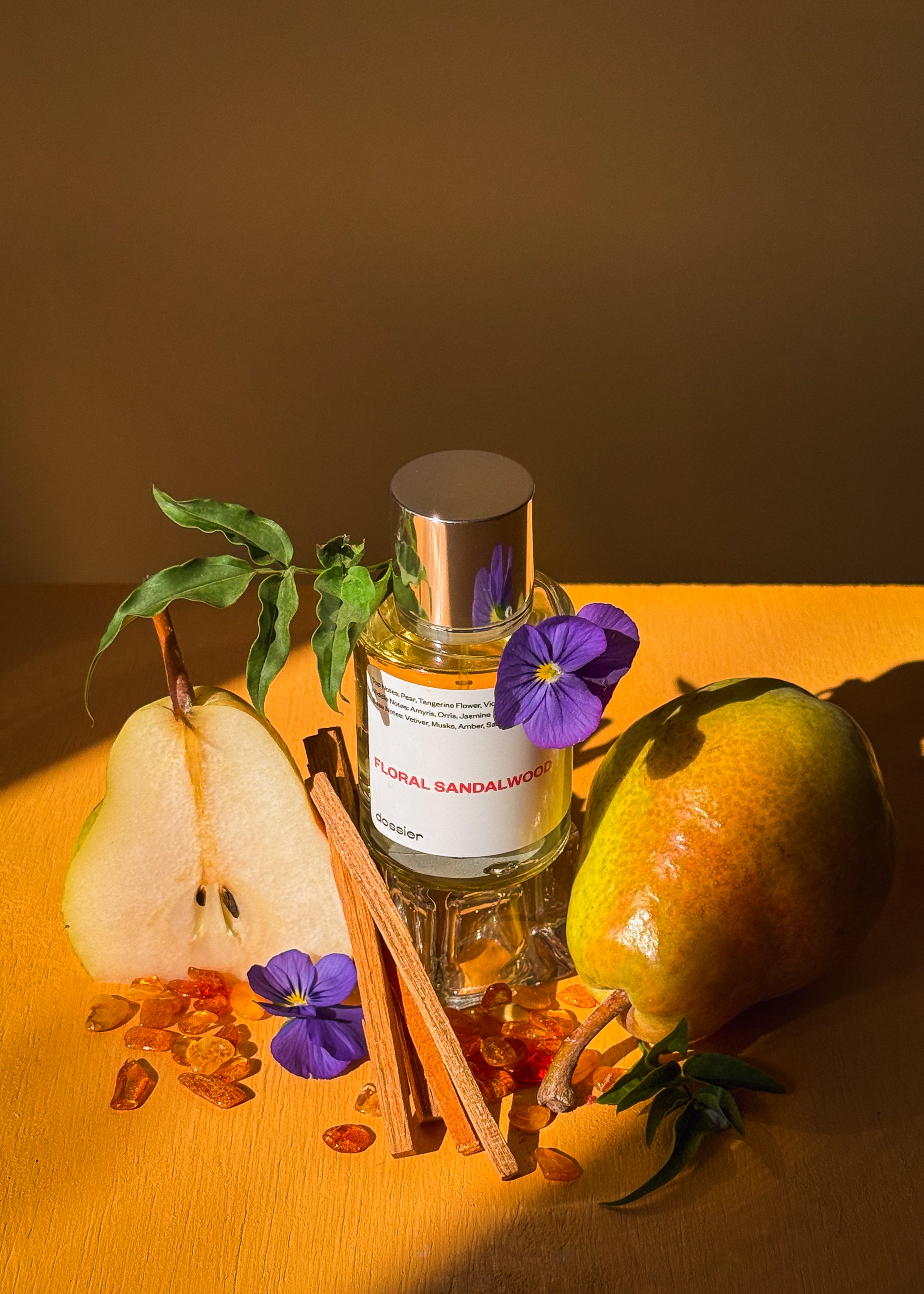 Dossier Floral Sandalwood Perfume – JJ's Flower Shop