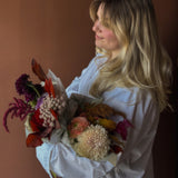 the Flwr Fwd: Petite Autumn Wrapped Bouquet