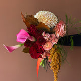 the Flwr Fwd: Petite Autumn Wrapped Bouquet