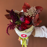 the Flwr Fwd: Petite Autumn Wrapped Bouquet