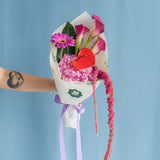 Funky Wrapped Bouquet