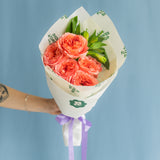 Rose Wrapped Bouquet