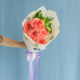 Rose Wrapped Bouquet