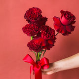 6 Rose Wrapped Bouquet