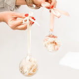 Dried Floral Christmas Ornament