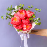 Peony Wrapped Bouquet- Limited Edition