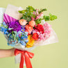 Rainbow Wrapped Bouquet
